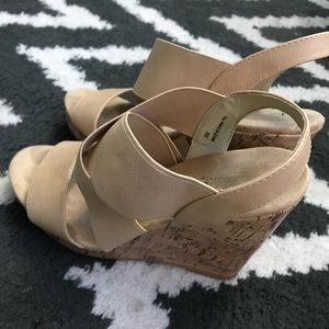 Tan wedges